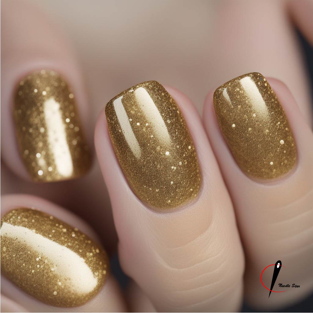 What Color Nails with a Bronze Dress?