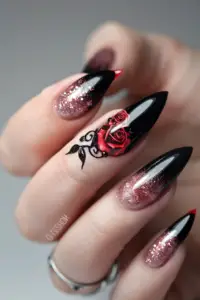 Nail Colors for Your Silver Dress