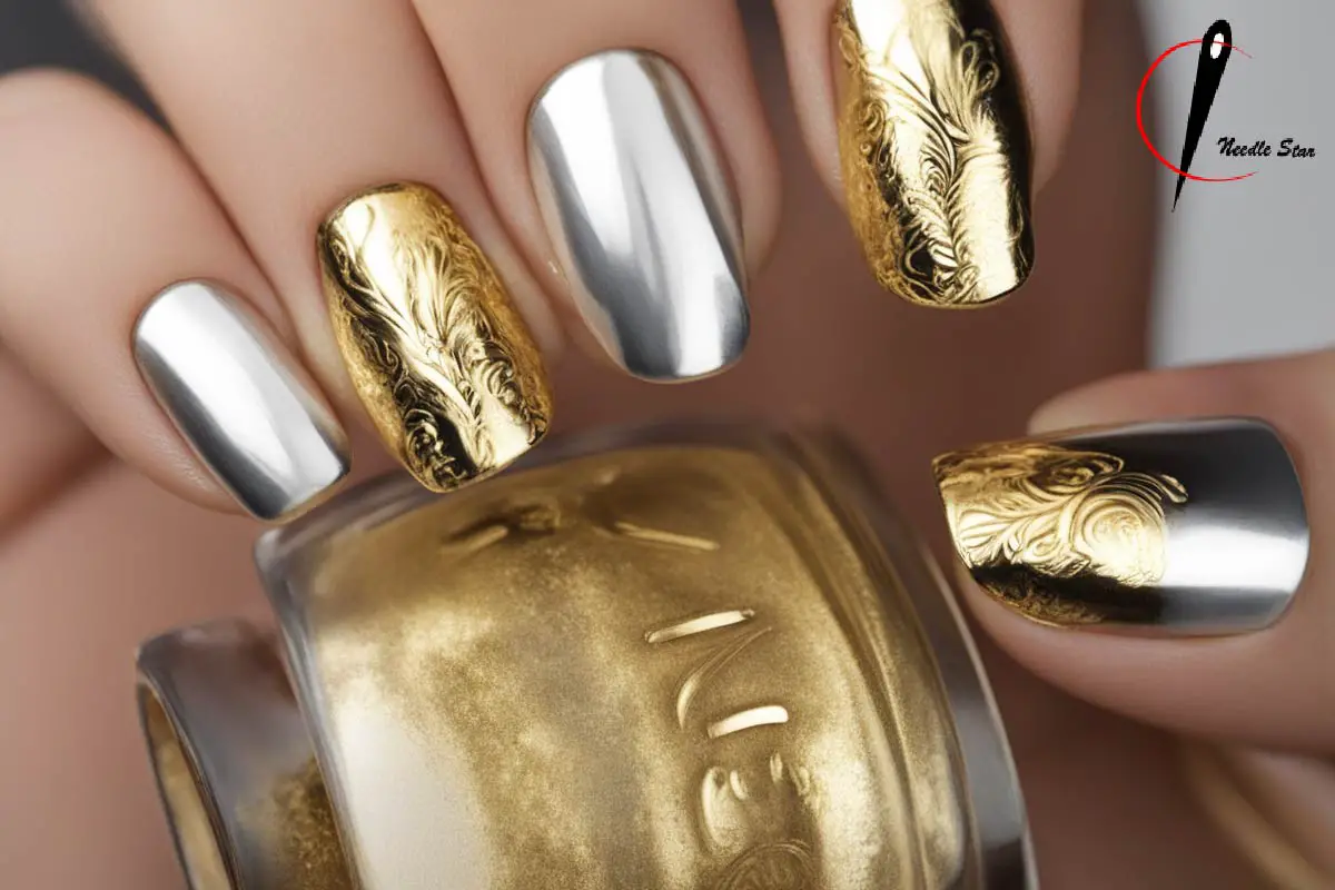 17+ Top Nail Colors for Your Silver Dress