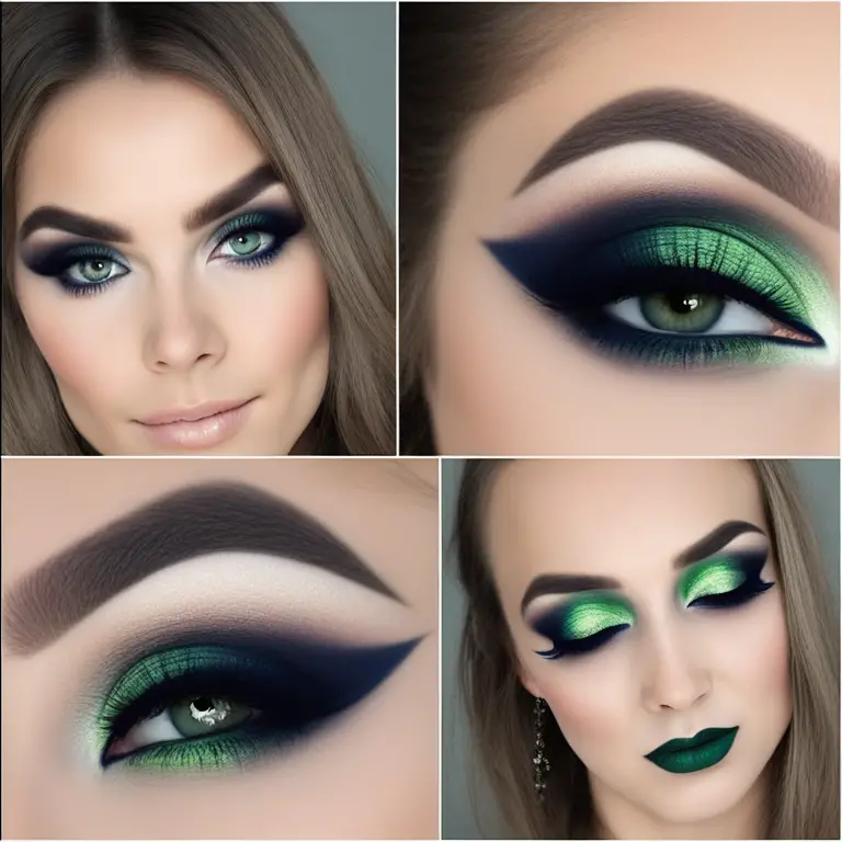 Top 15+ Makeup Colors For Your Blue Dress and Green Eyes