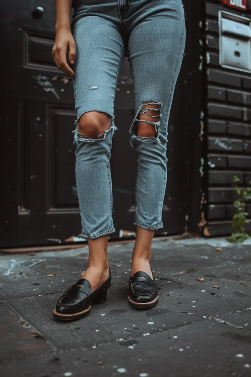 Shoes & Cropped Jeans Inspo