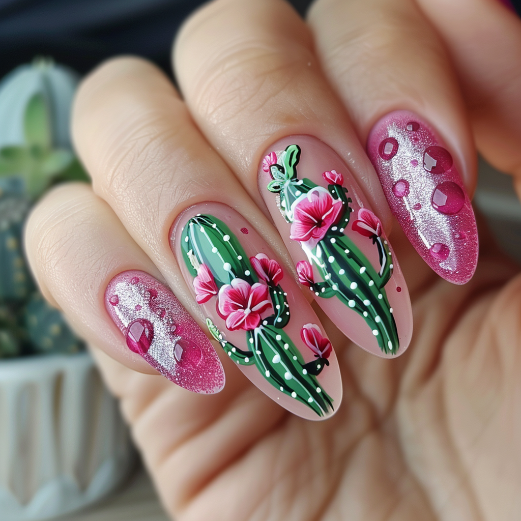 pink-western-nails