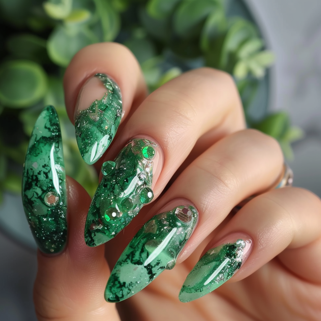 jade-green-nails-acrylic