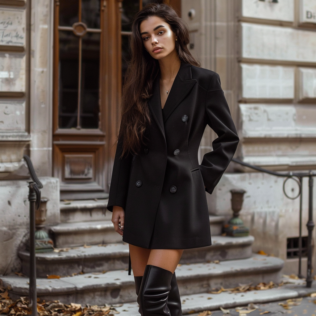 oversized-black-blazer-outfit