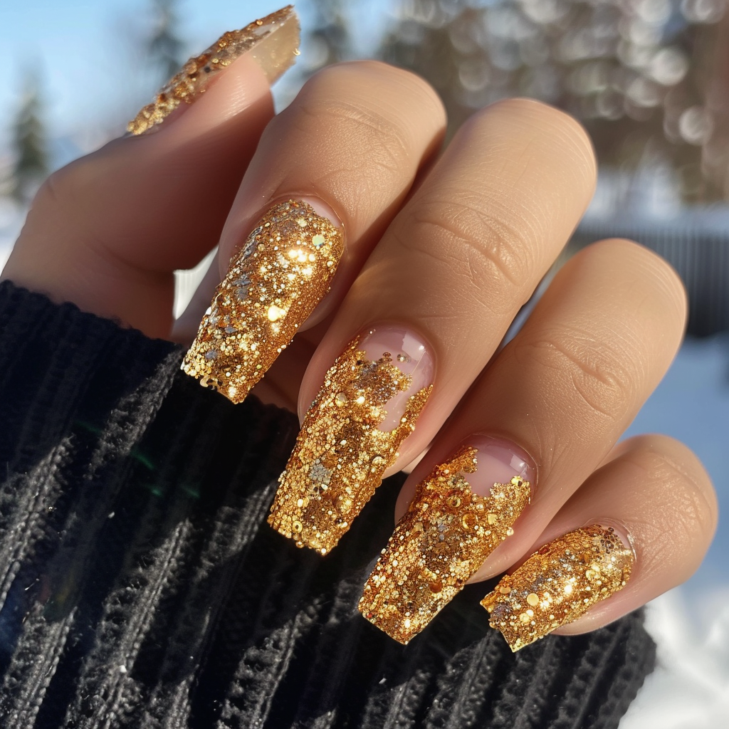 gold-nails