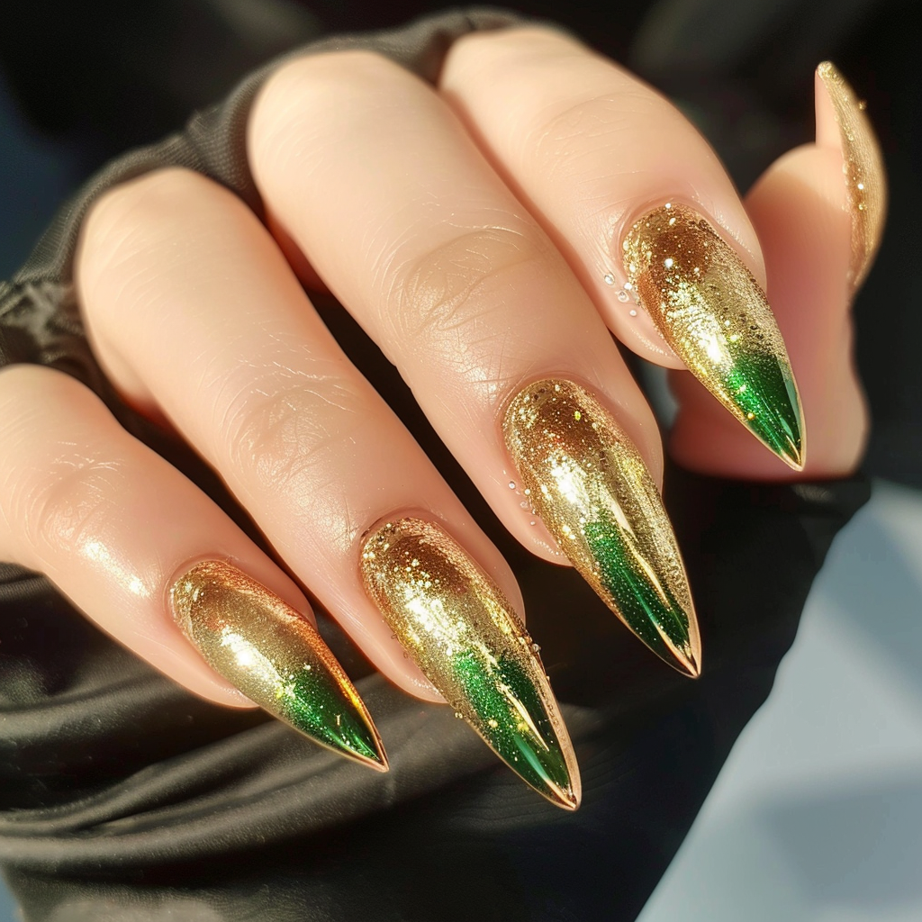 gold-nails