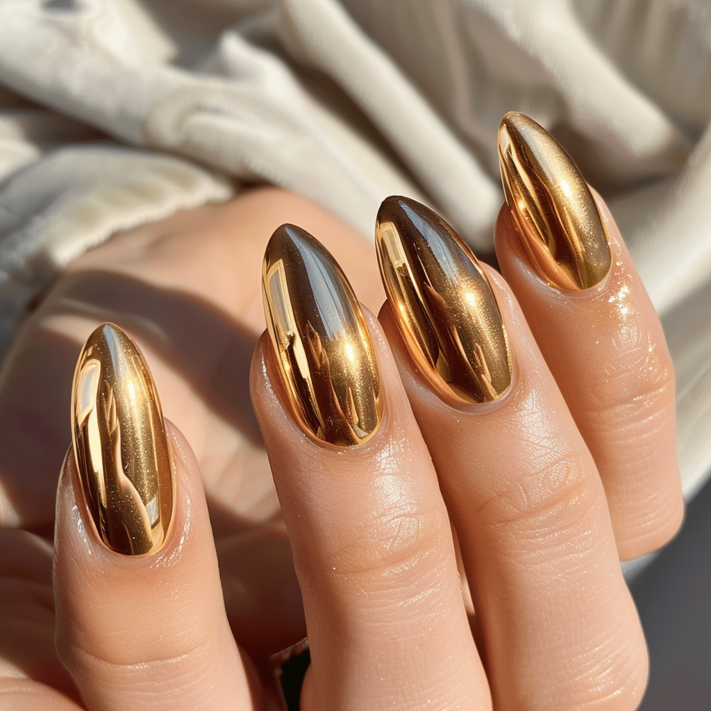 gold-nails