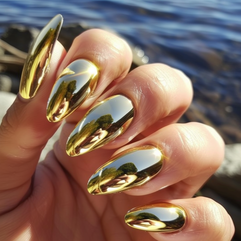 gold-nails