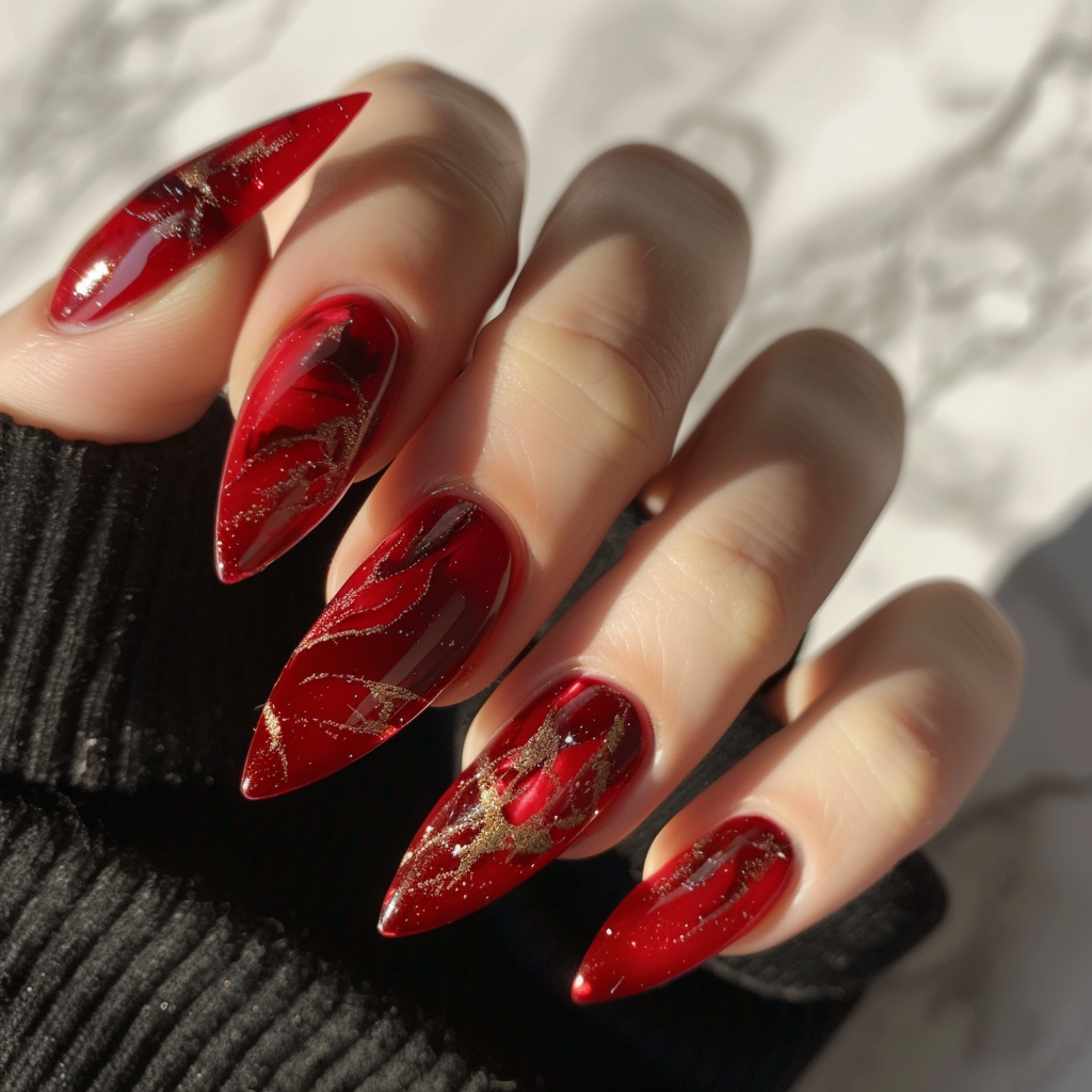 red-nail-designs