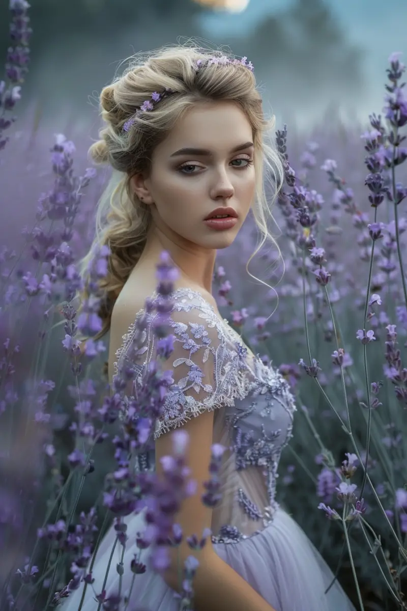 a woman with unique makeup