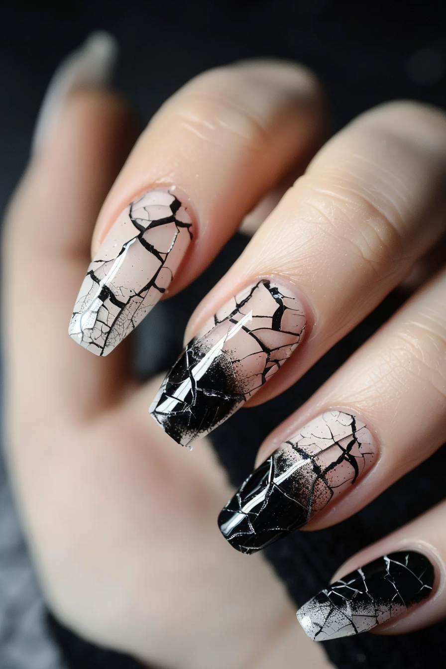 metallic-nails-design