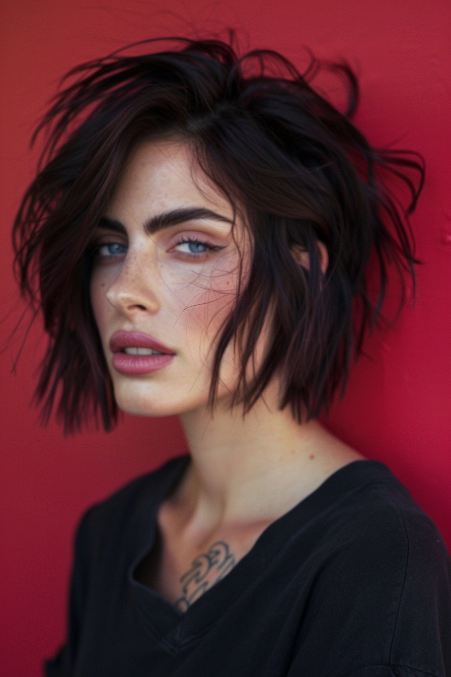 messy-bob-haircut