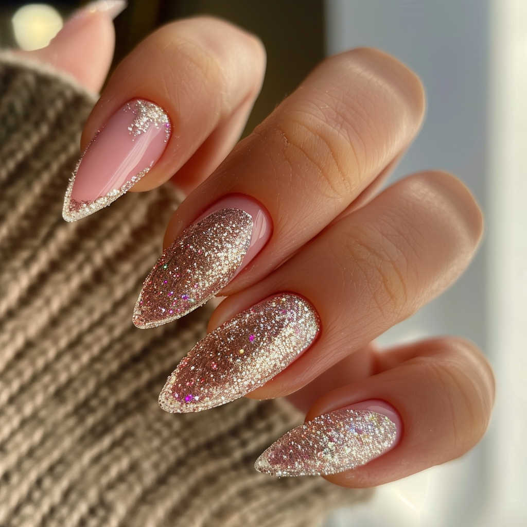 french-almond-nails