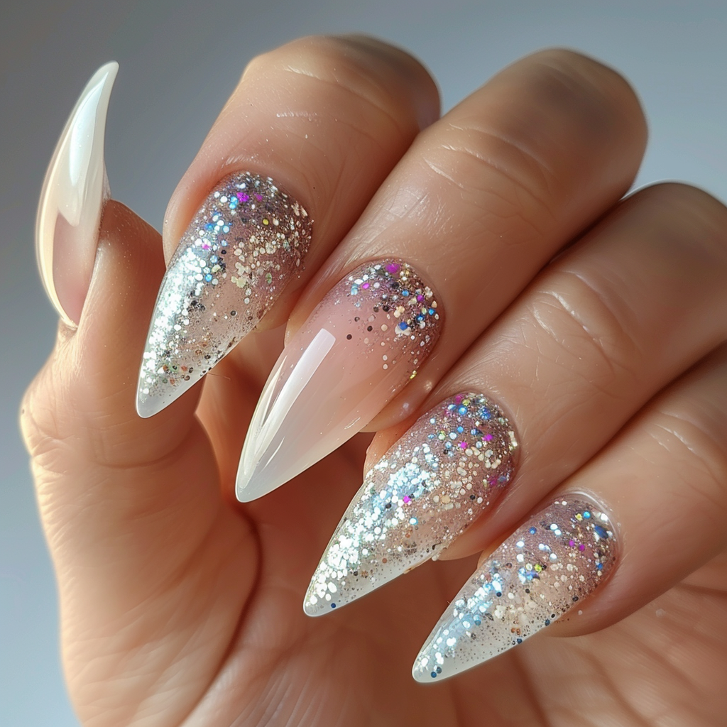 french-almond-nails