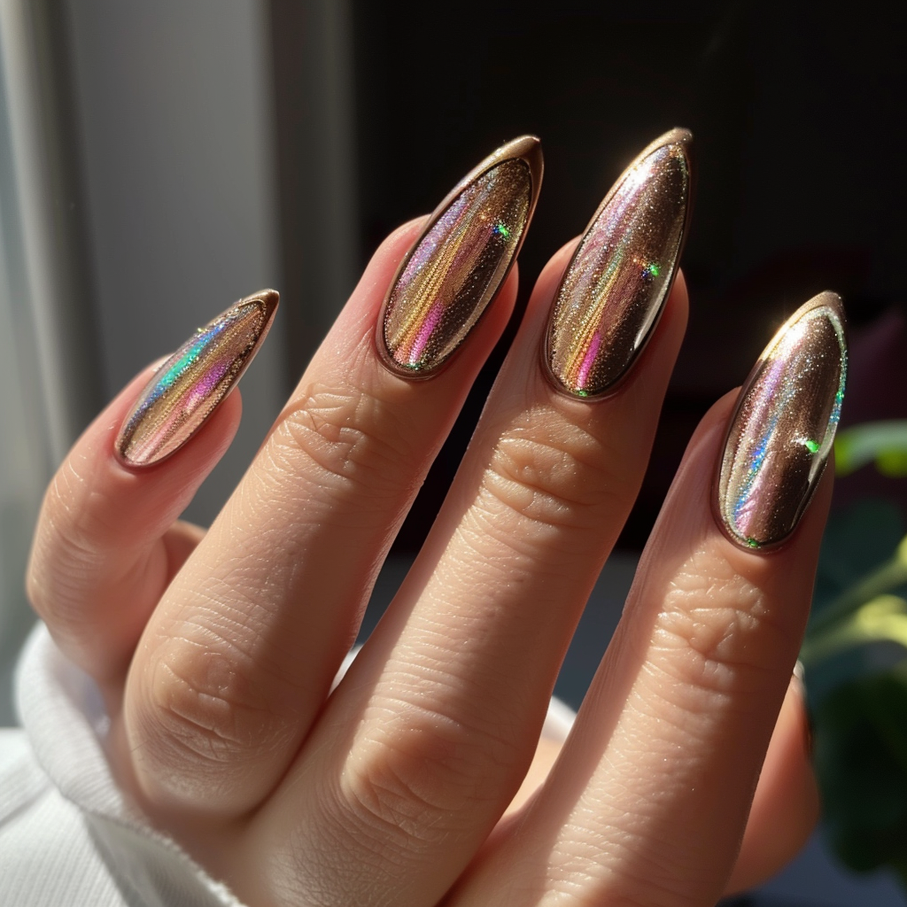 french-almond-nails