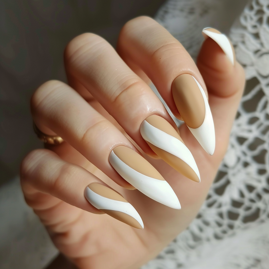 french-almond-nails