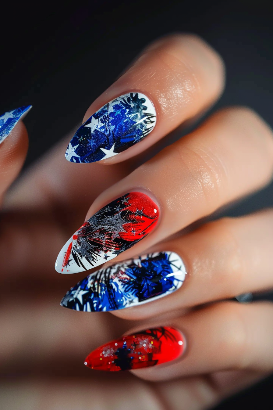4th-of-july-nails