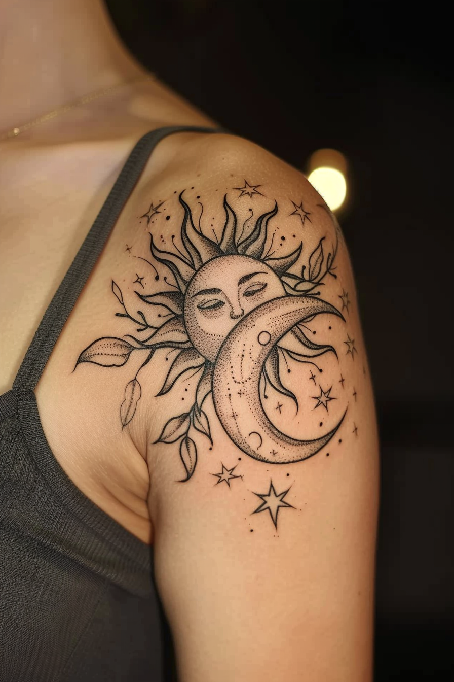 shoulder-tattoos-for-women