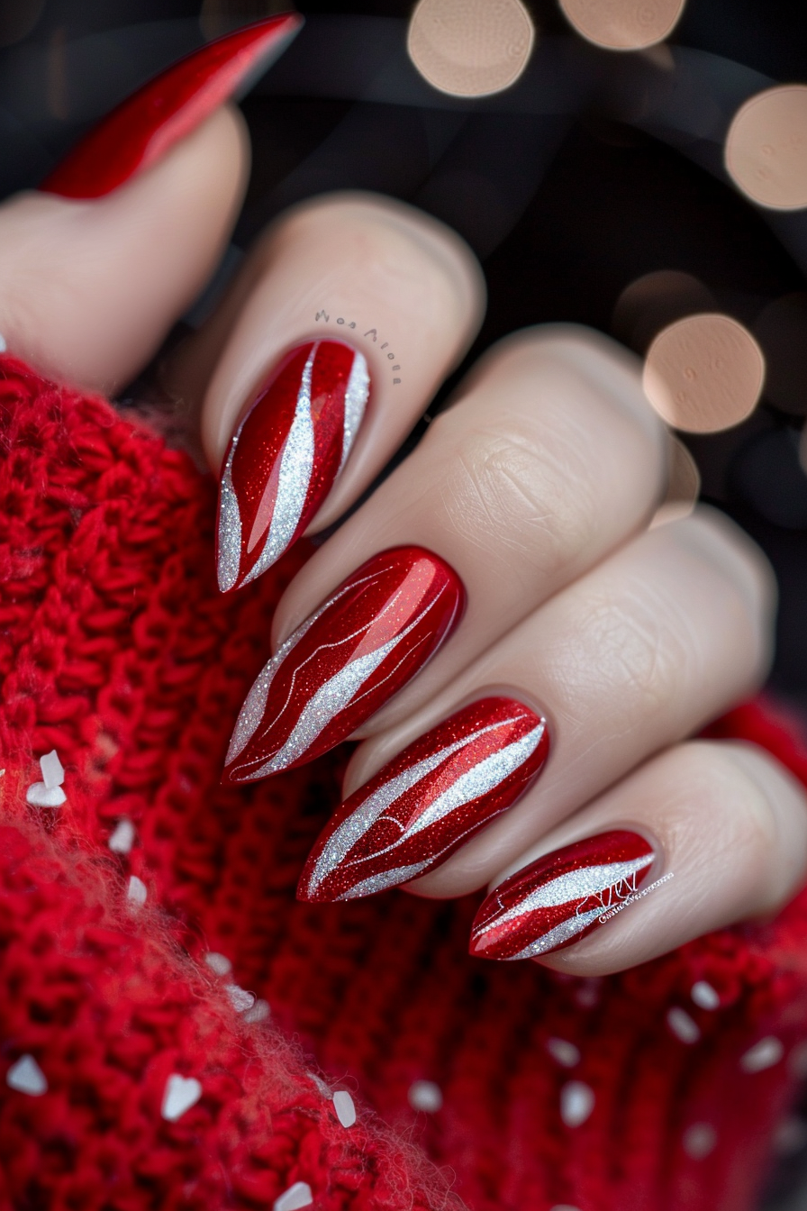 red-summer-nails