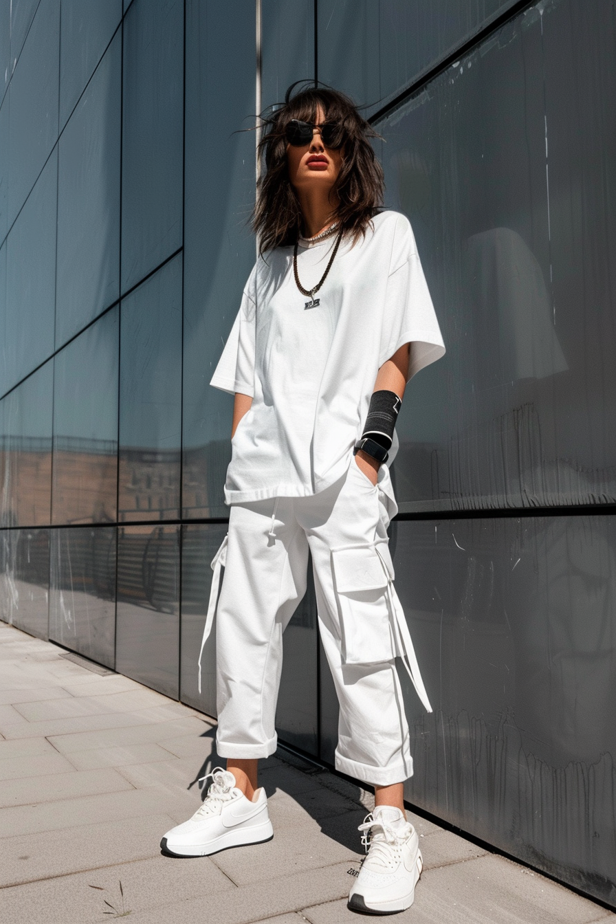 oversized-tshirt-outfits-for-summer