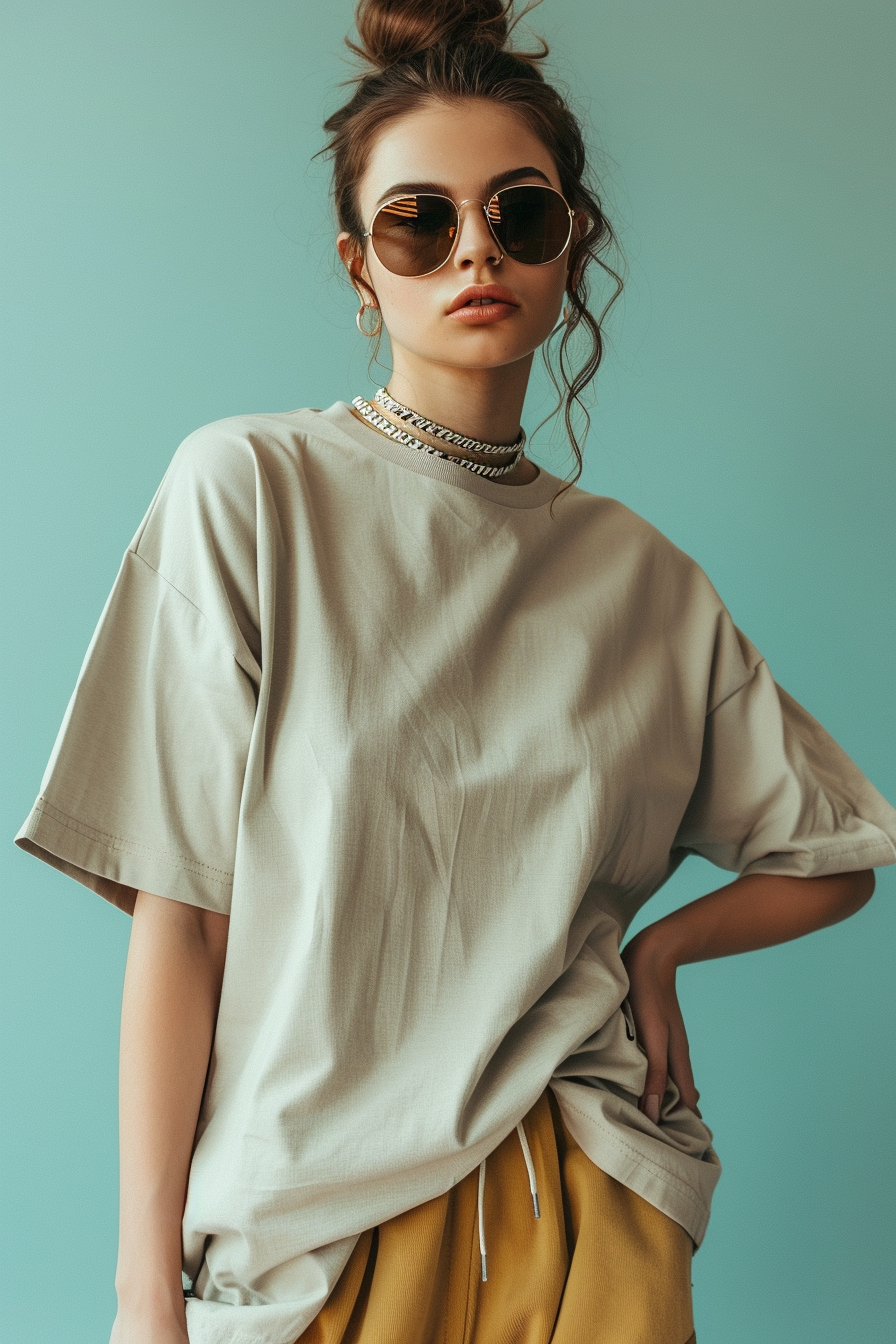 oversized-tshirt-outfits-for-summer