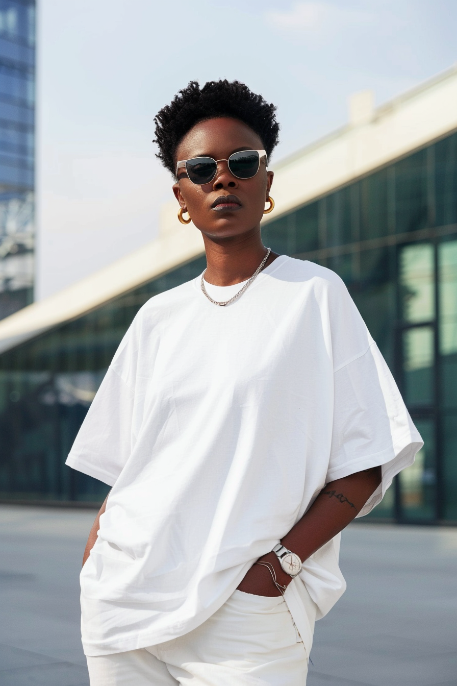 oversized-tshirt-outfits-for-summer