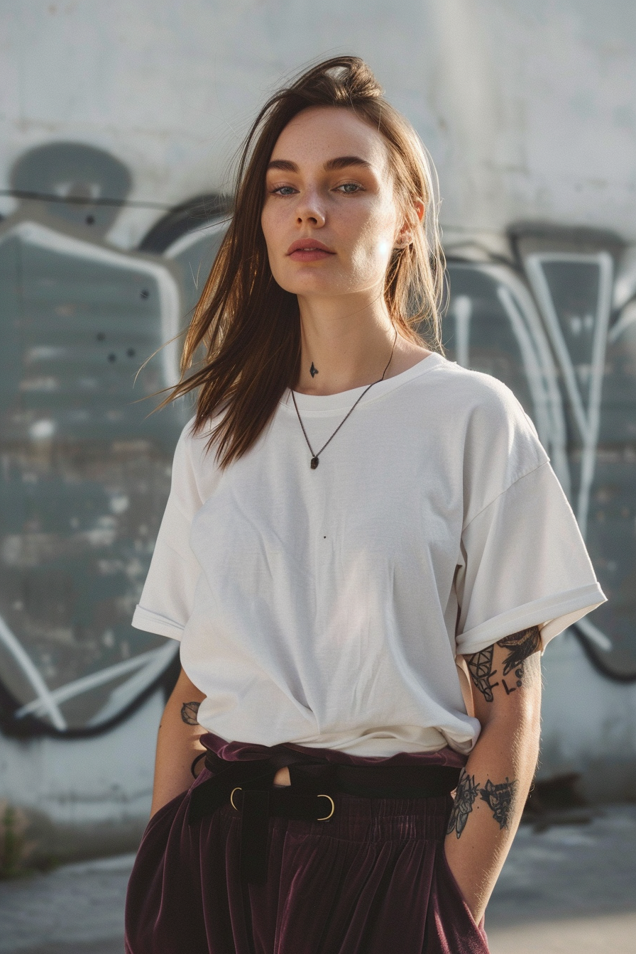 oversized-tshirt-outfits-for-summer