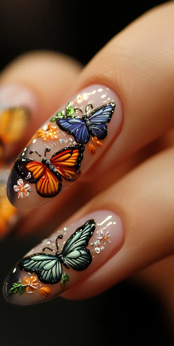 butterfly-nail-designs
