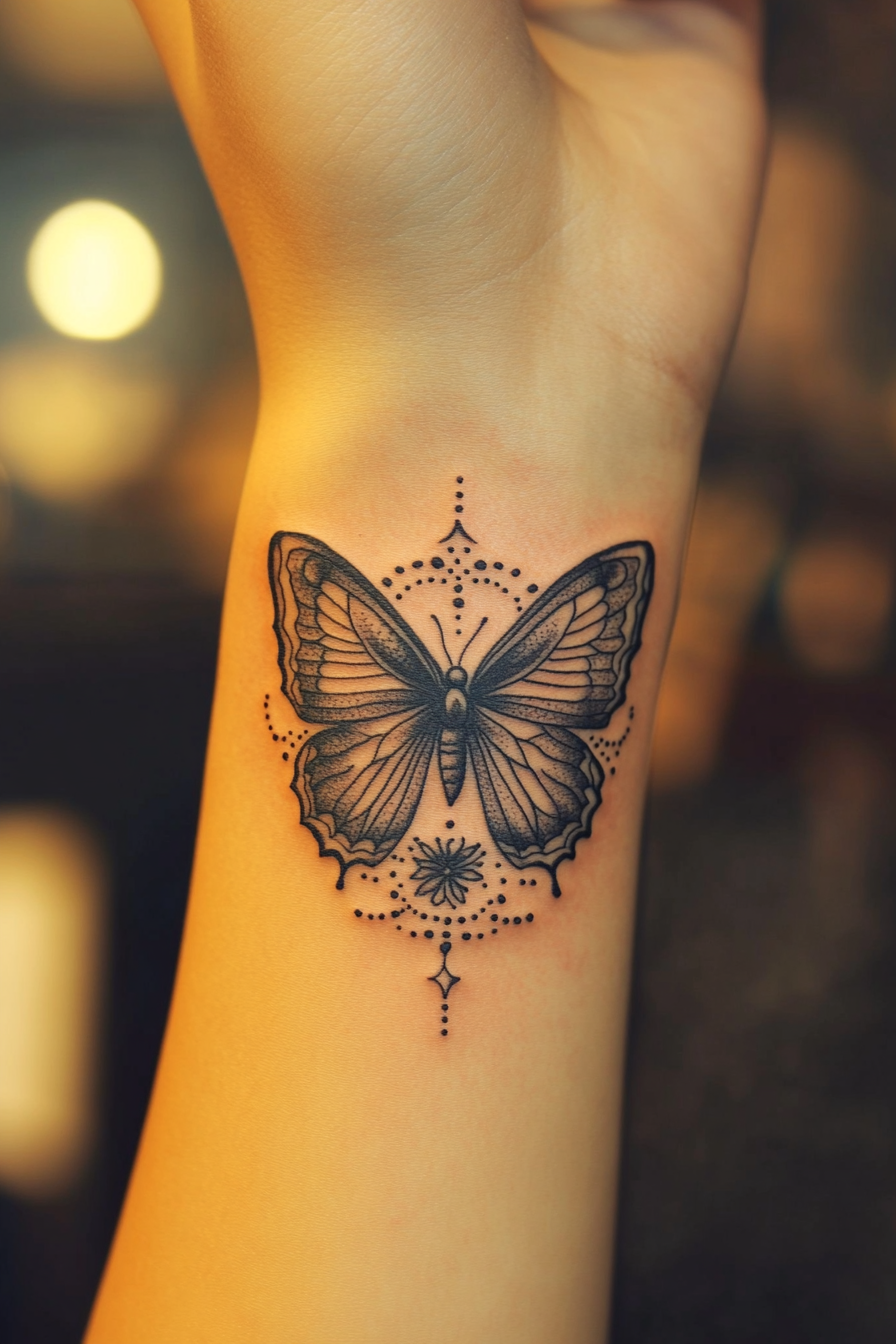 mandala-wrist-tattoo
