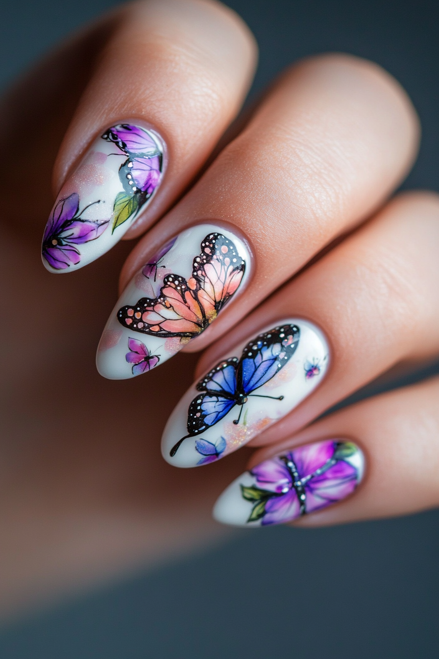butterfly-nail-designs