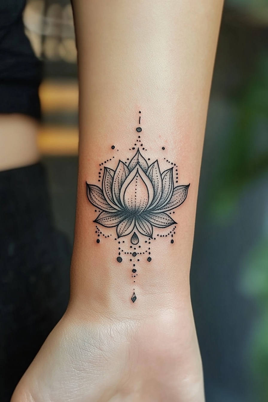 mandala-wrist-tattoo