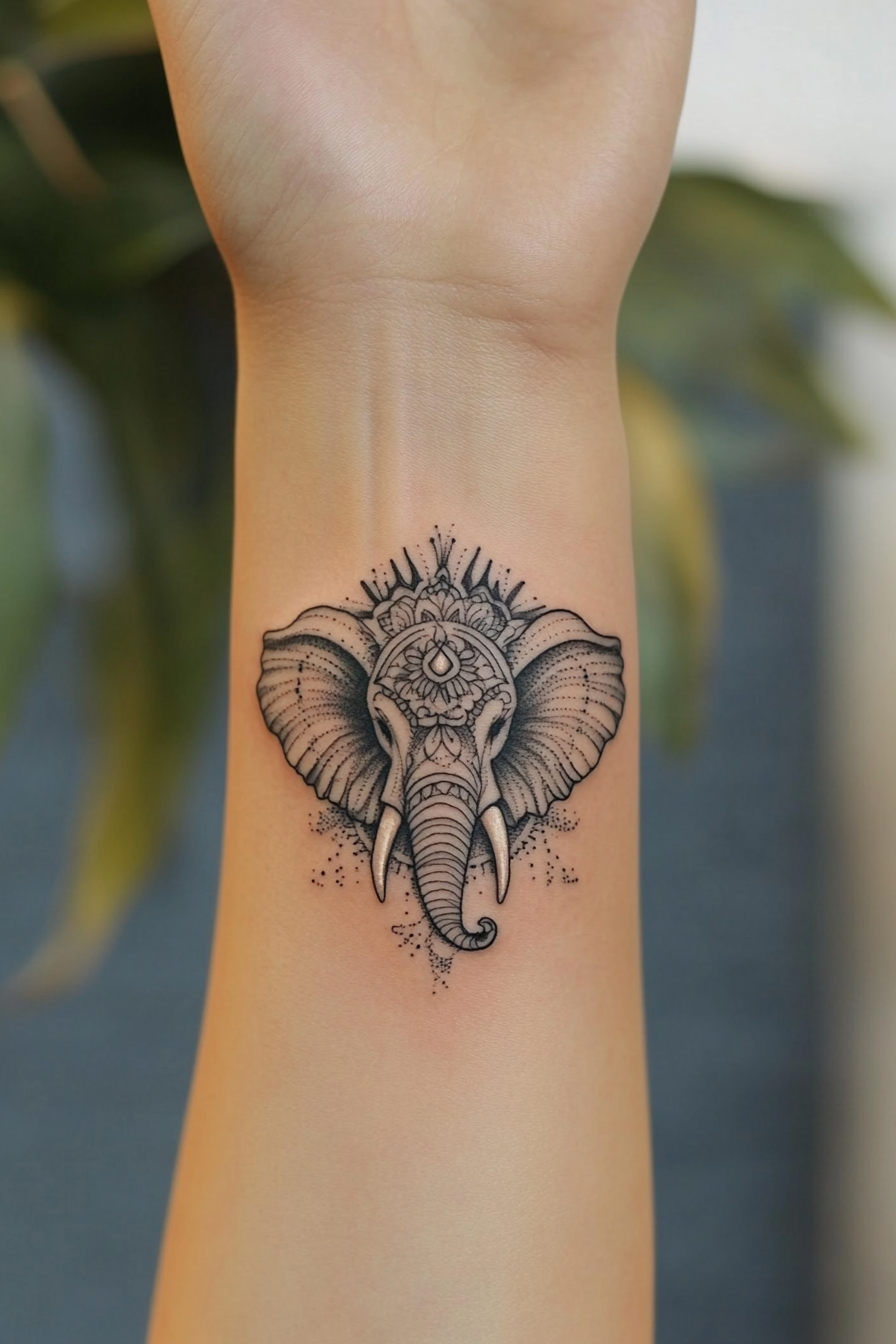 mandala-wrist-tattoo