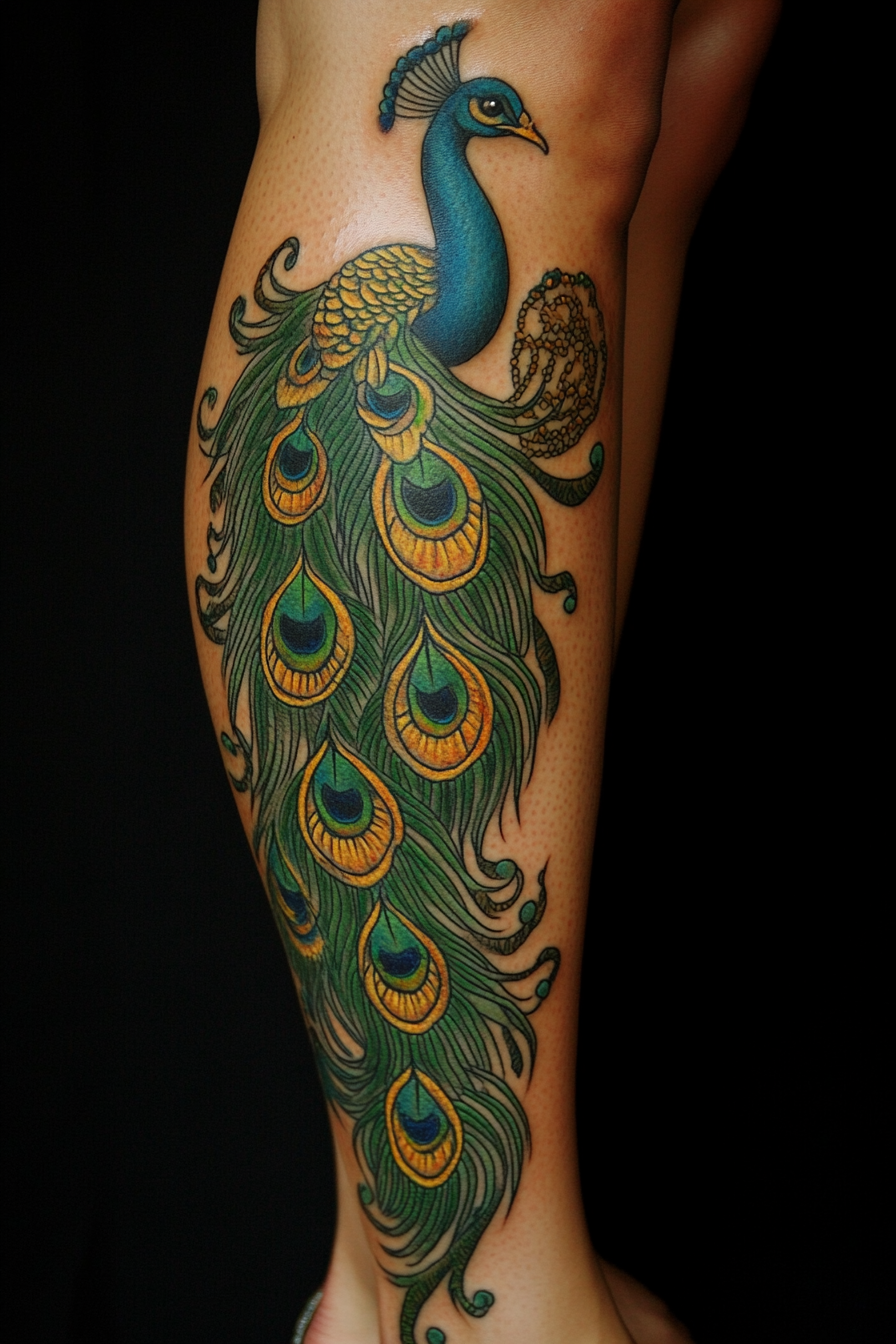 women-leg-sleeve-tattoo-ideas