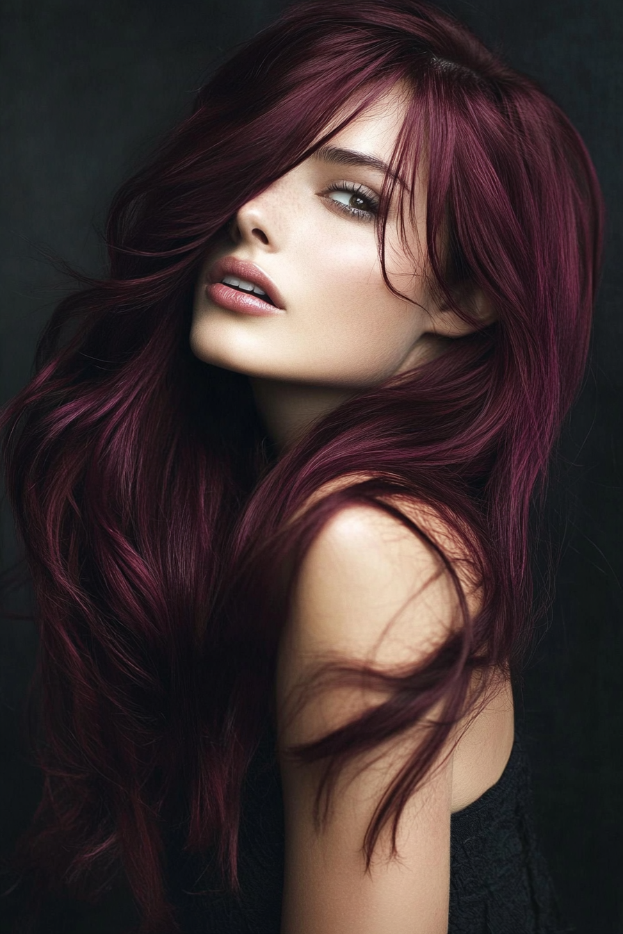 chocolate-cherry-hair-color