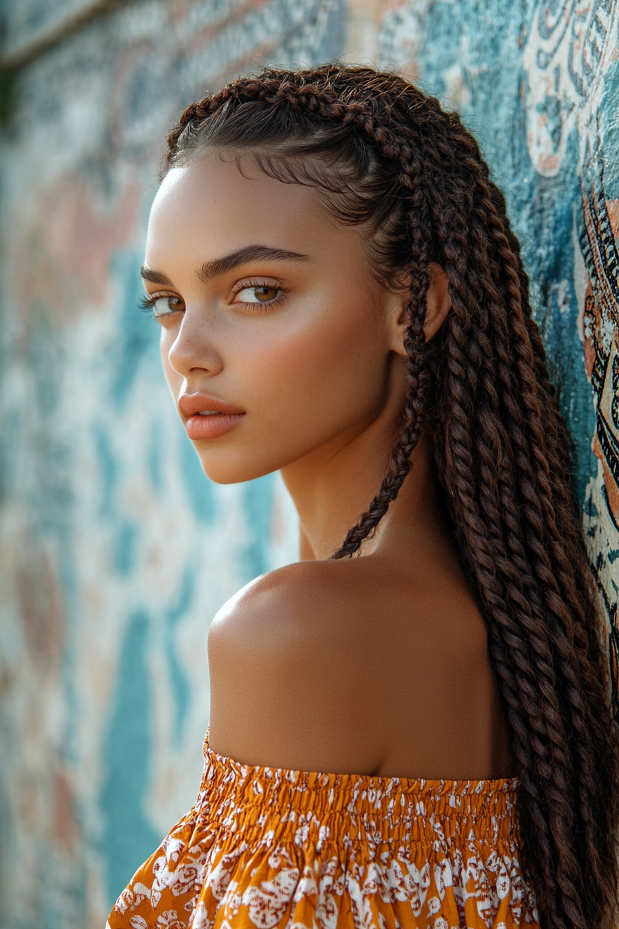 hairstyles-for-off-the-shoulder-dress