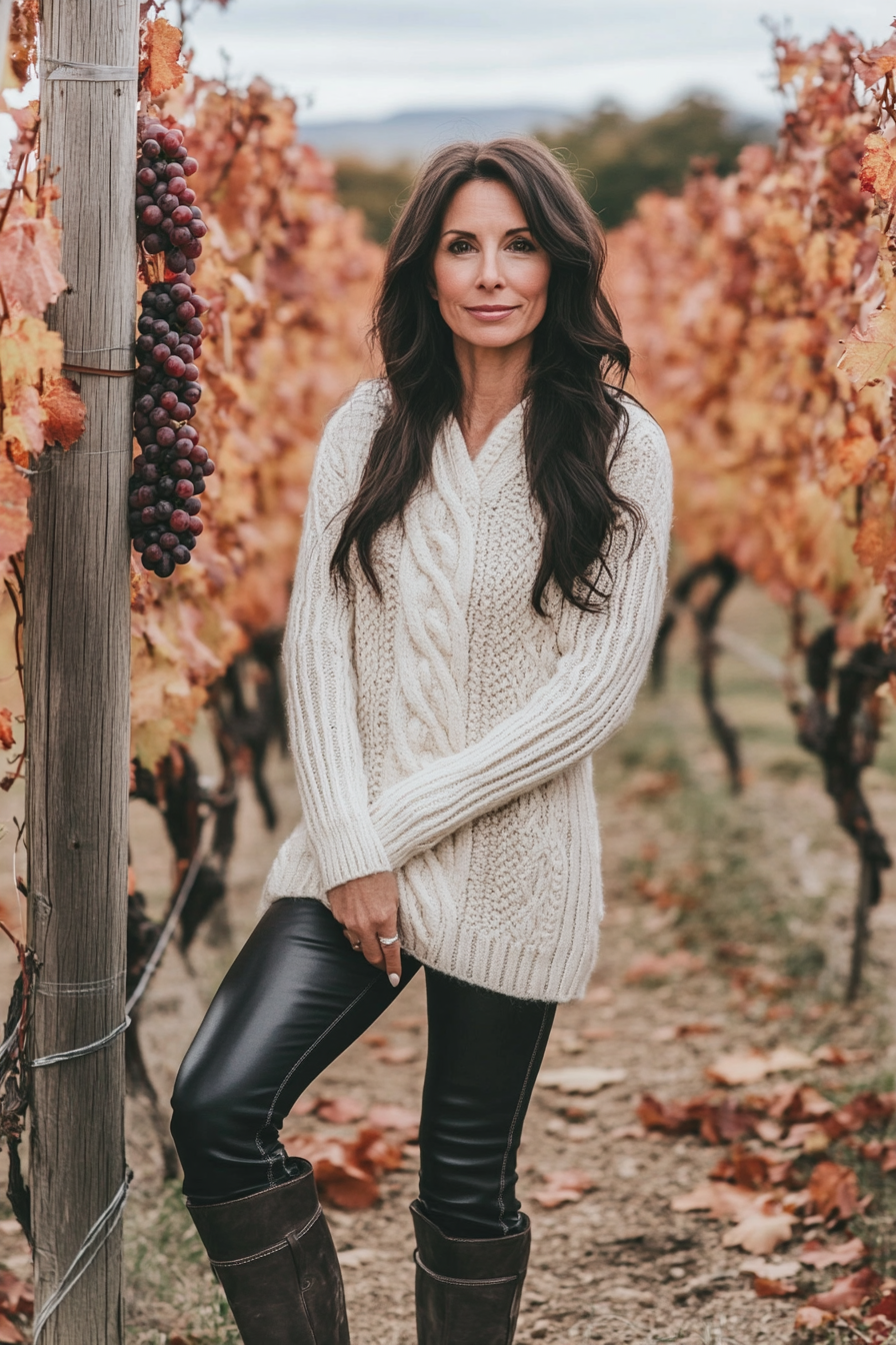 Winery Outfits for Fall