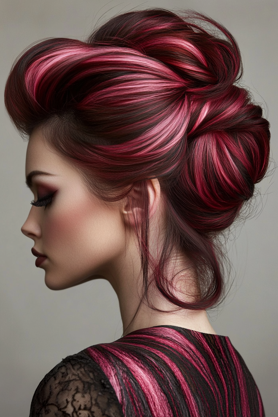 chocolate-cherry-hair-color