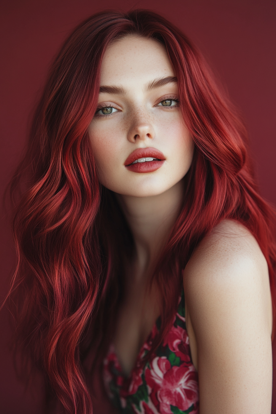 chocolate-cherry-hair-color