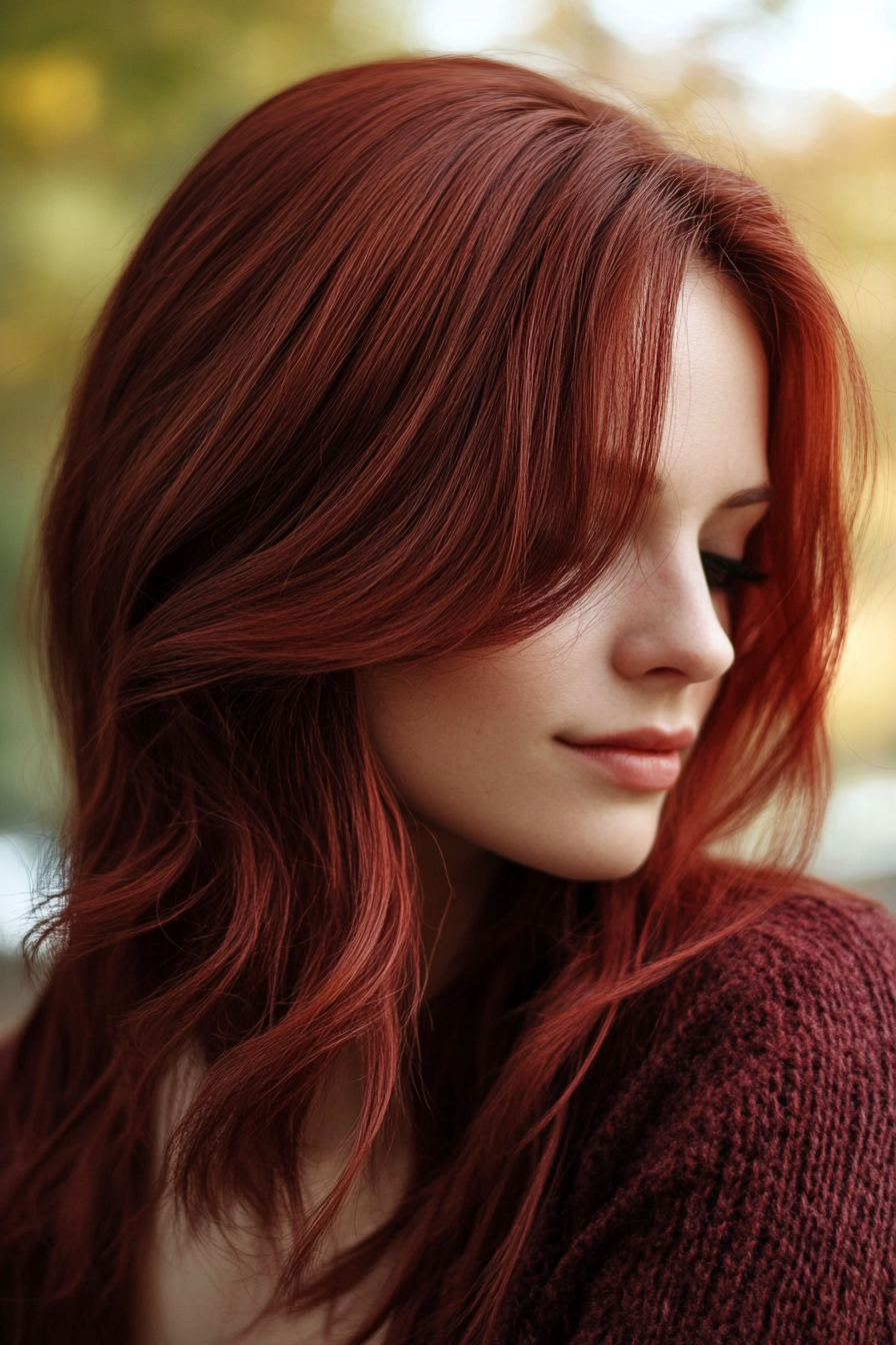 chocolate-cherry-hair-color