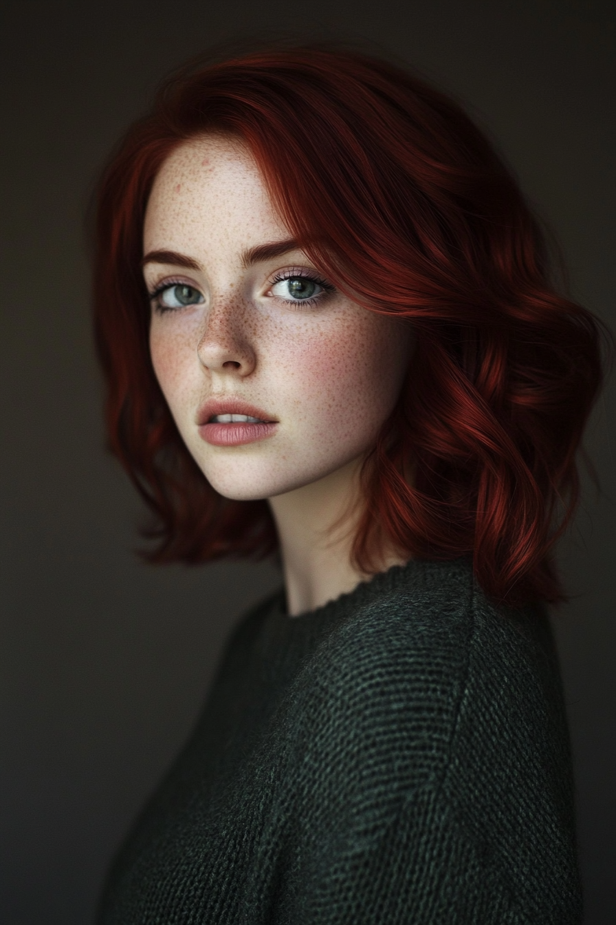 chocolate-cherry-hair-color