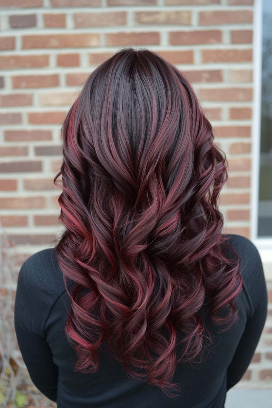 chocolate-cherry-hair-color