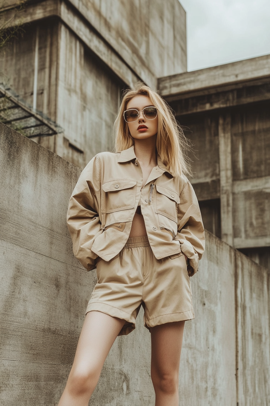 oversized jean jacket outfit