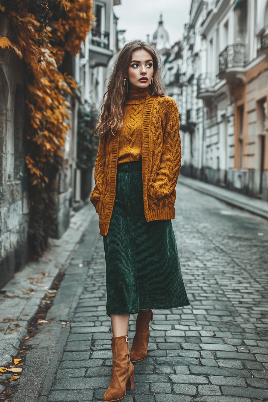 long-skirt-outfits