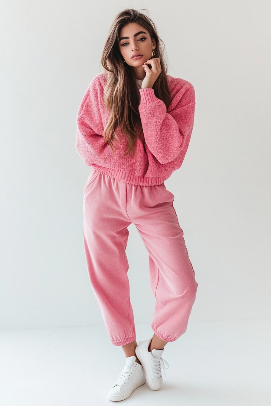 pink out football game outfits