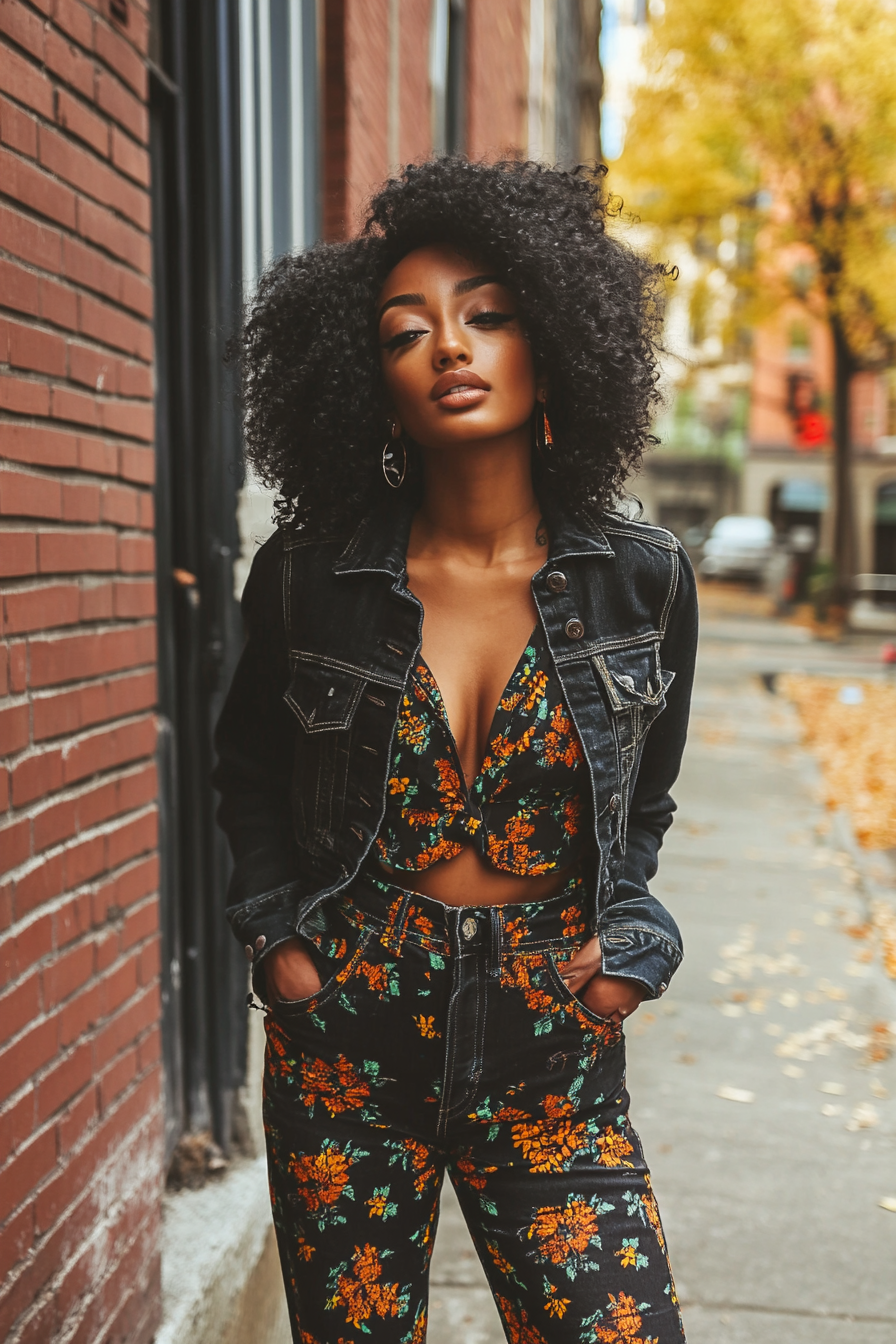 black-jean-jacket-outfits