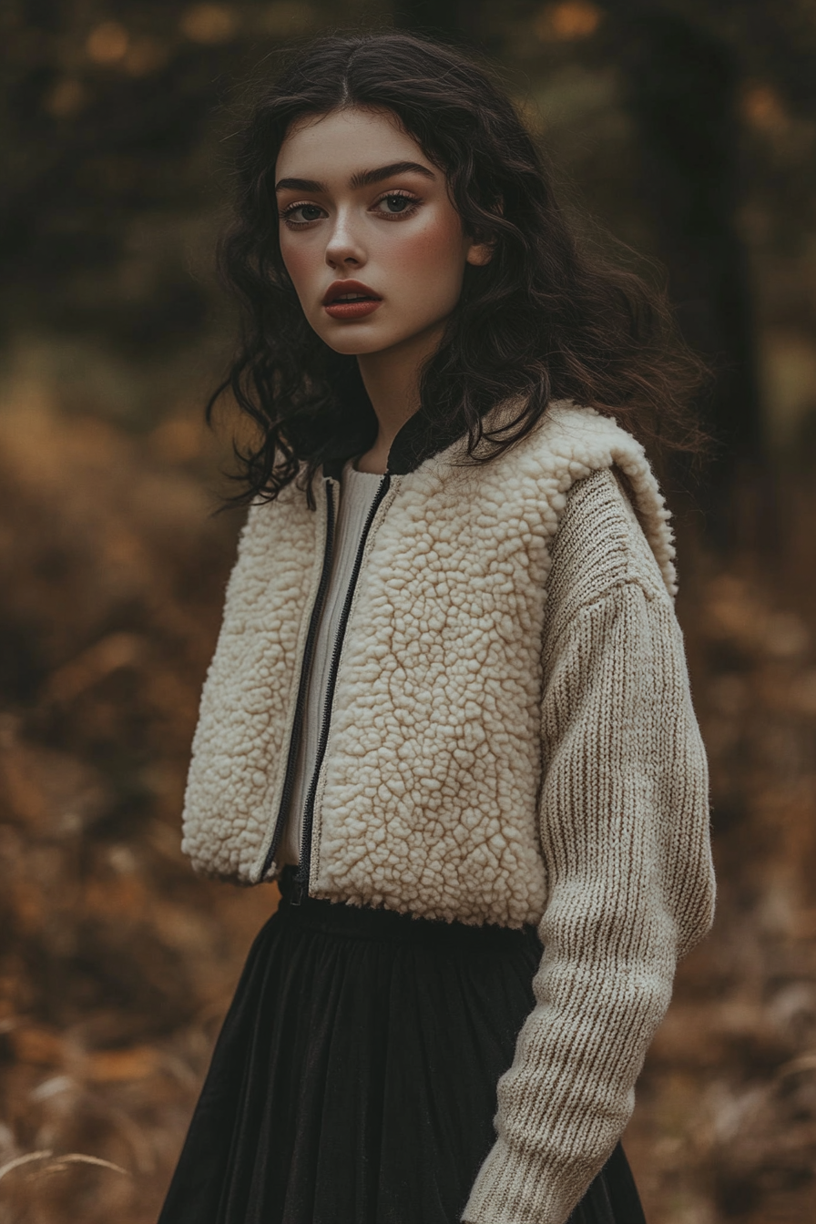 sherpa-vest-outfits-to-elevate-your-style