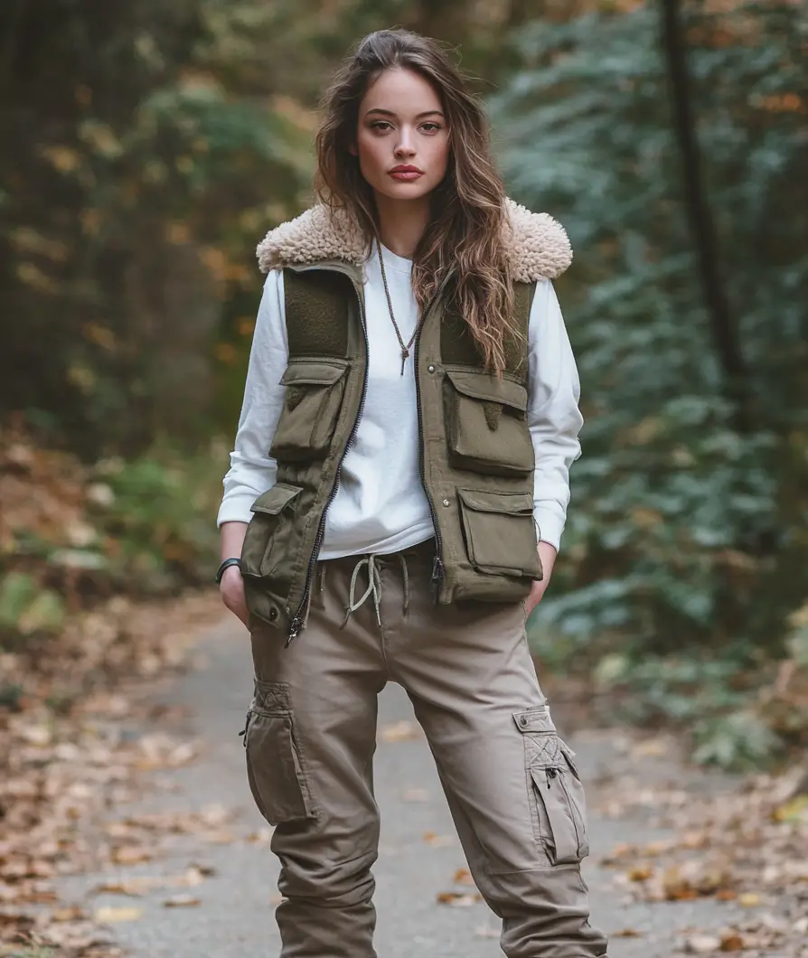 sherpa-vest-outfits-to-elevate-your-style