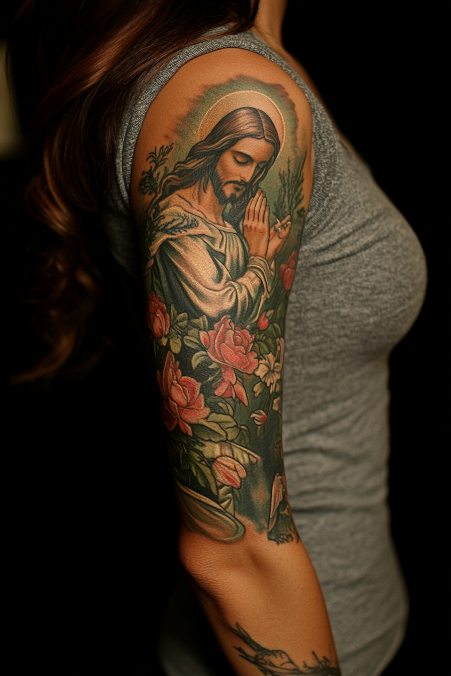 biblical-tattoos-for-women-sleeve