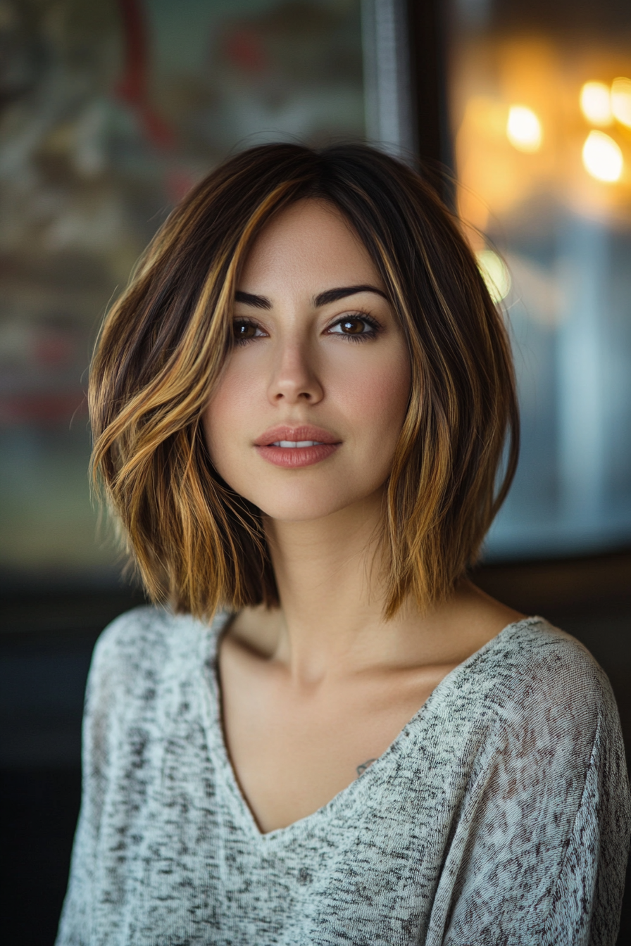 short stacked bob haircuts
