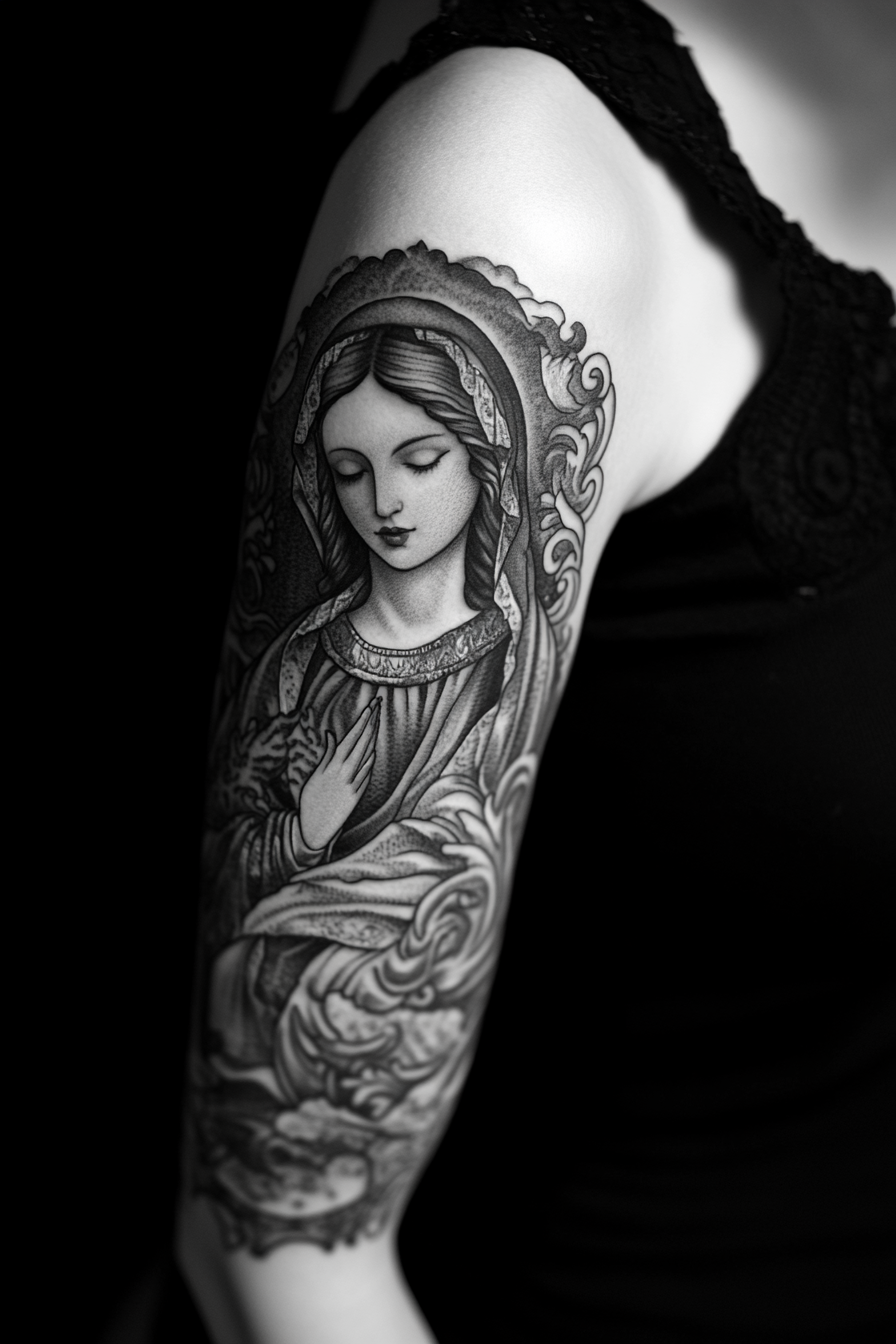 biblical-tattoos-for-women-sleeve